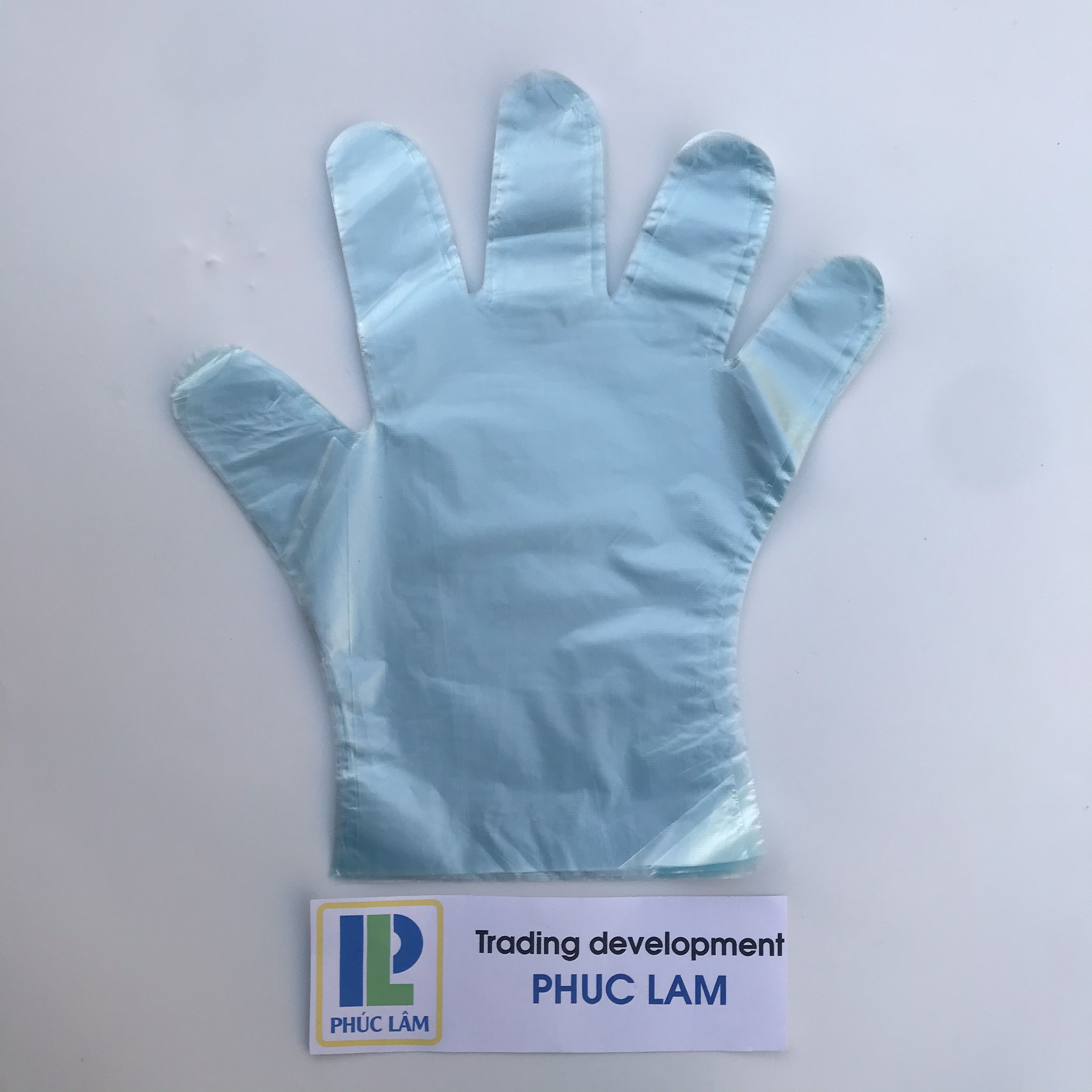 HDPE Gloves - Blue color