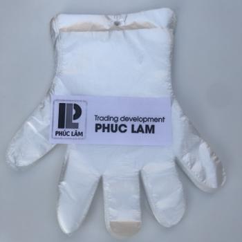 HDPE Gloves - Transparent color