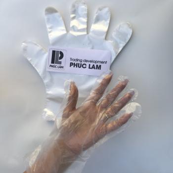 HDPE Gloves - Transparent color