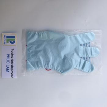 HDPE Gloves - Blue color