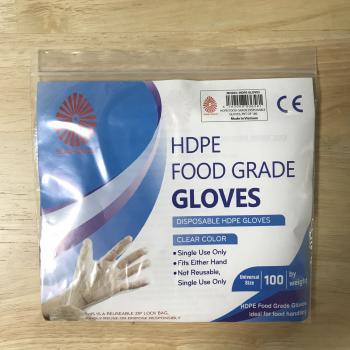  Disposable HDPE glove