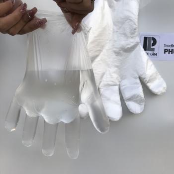 HDPE Gloves - Transparent color