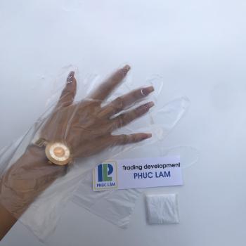 HDPE Gloves - Transparent color