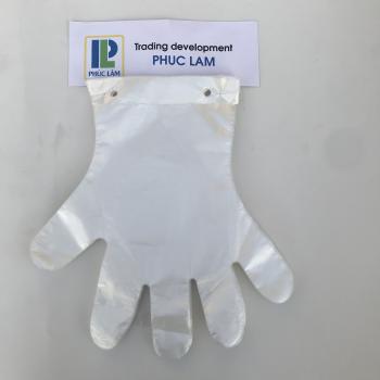 HDPE Gloves - Transparent color