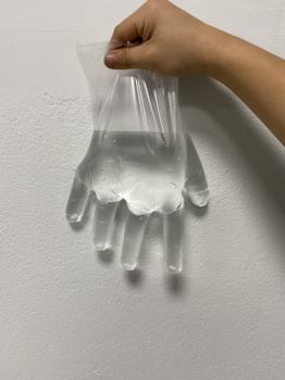 HDPE Gloves - Transparent color